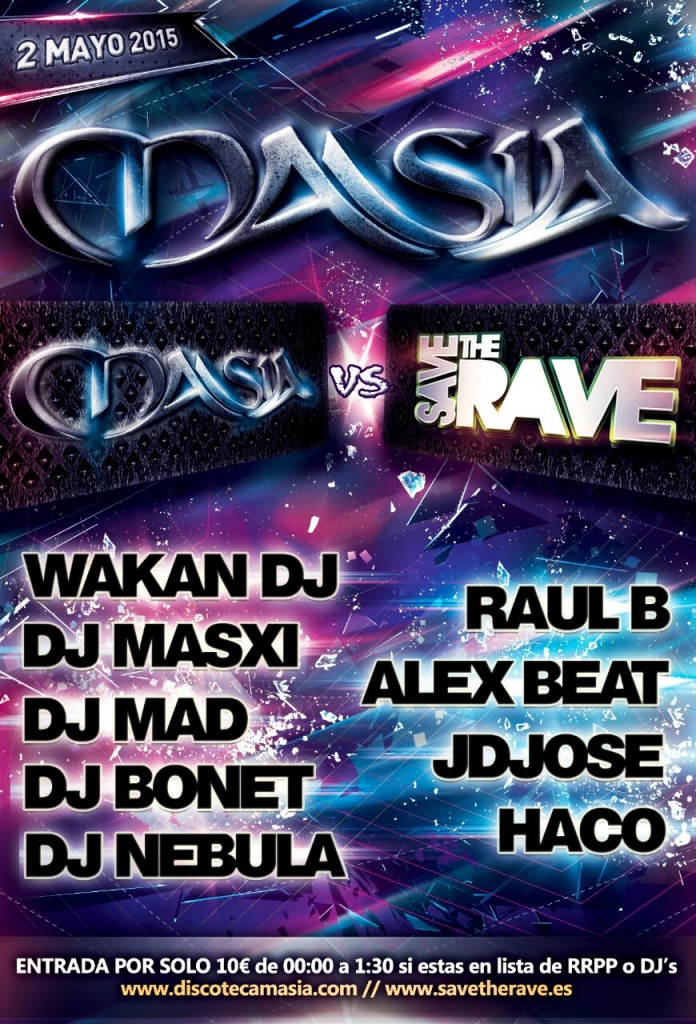 Masia Vs Save The Rave